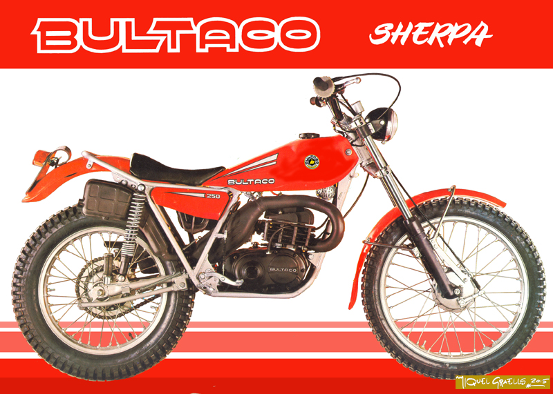 bultaco sherpa t 250