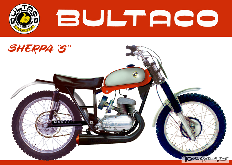 bultaco sherpa 125cc